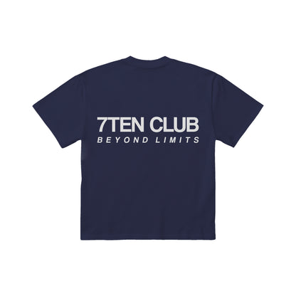 Signature T-Shirt - Navy/White