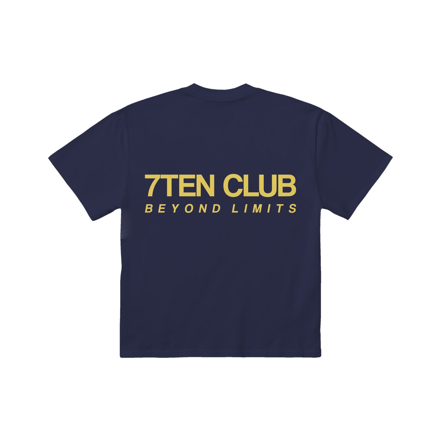 Signature T-Shirt - Navy/Yellow
