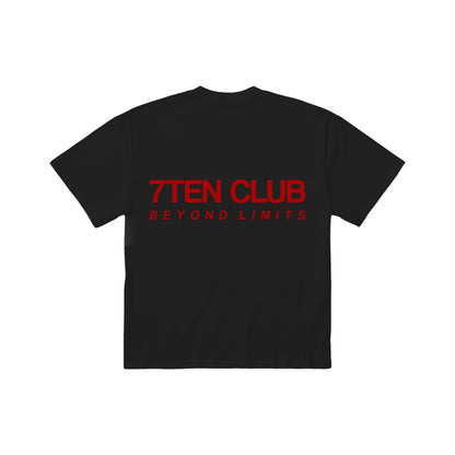 Signature T-Shirt - Black/Red