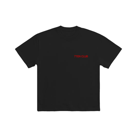 Signature T-Shirt - Black/Red