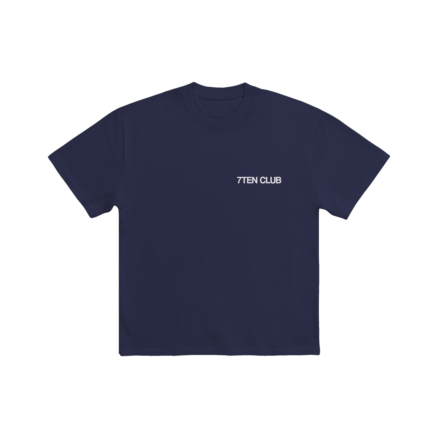 Signature T-Shirt - Navy/White