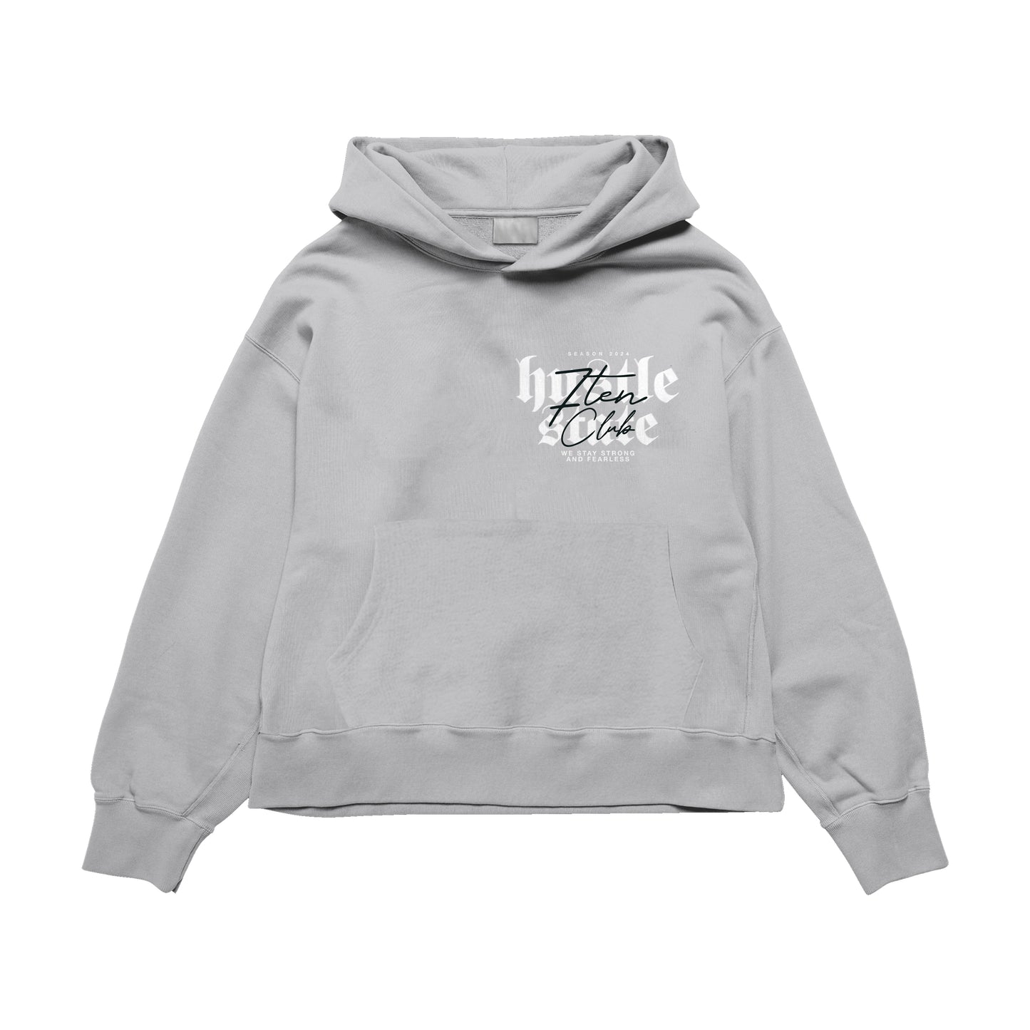 Hustle State Hoodie - Grey