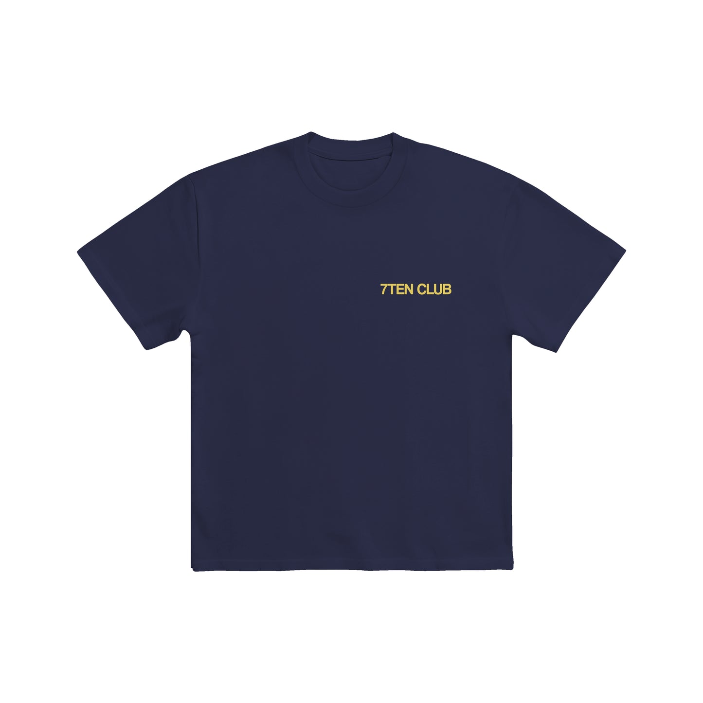 Signature T-Shirt - Navy/Yellow
