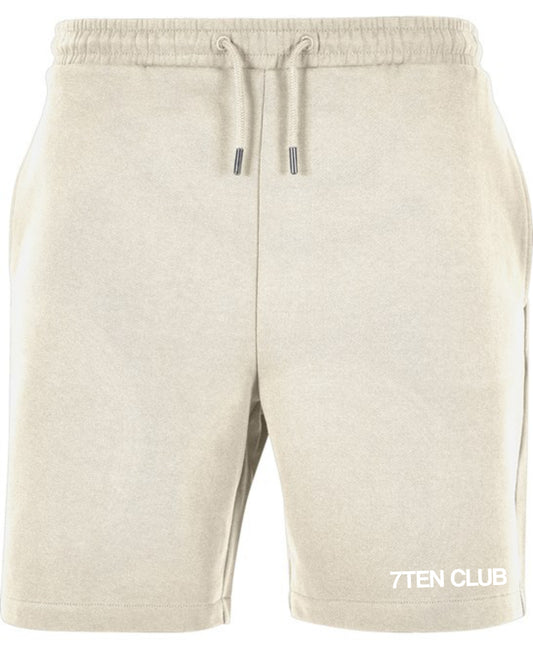 Signature Shorts - Sand/White